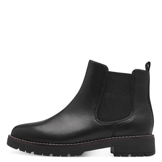Jana Jana Chelseaboots 100% vegan, Schwarz, – Produktbild 7 von 8