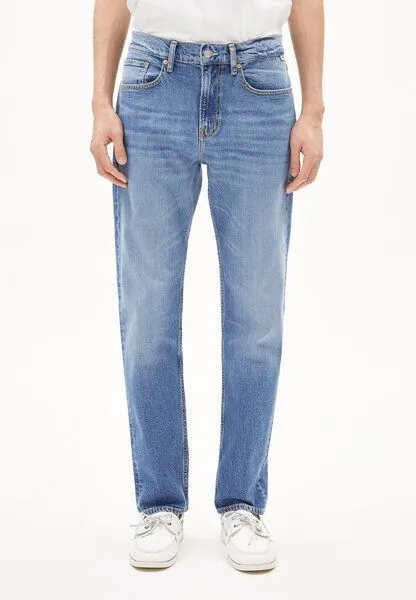 ARMEDANGELS ARMEDANGELS DYLAANO Herren Straight Jeans Bio-Baumwoll Mix, Blue, – Produktbild 1 von 4