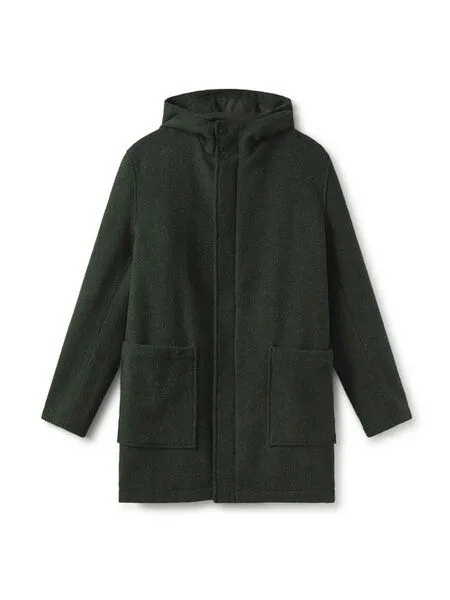 TWOTHIRDS TWOTHIRDS Winterjacke mit Kapuze Melchor, Dark green, – Produktbild 1 von 3