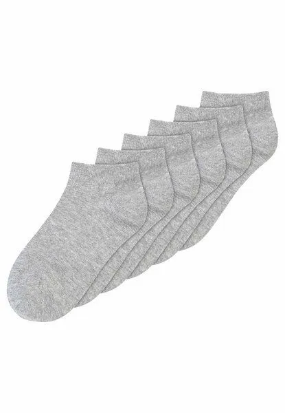 MELA Sneakersocken 6er Pack | von MELA | Fairtrade & GOTS zertifiziert, Grau-melange, – Produktbild 1 von 1