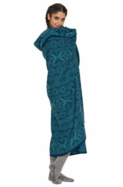 Apu Kuntur Apu Kuntur Alpaka Wende-Jacquard Decke AIANA aus 100% Baby Alpaka – Produktbild 3 von 4