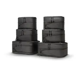 Remodius Remodius Packwürfel-Set 8-teilig – Koffer-Organizer mit Kompression, aus 100 % recyceltem Polyester – Produktbild 1 von 1