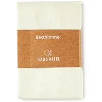 HANS NATUR Betthimmel Baldachin Bio-Baumwolle Morgennebel 115 x 300 cm, Grün, – Produktbild 1 von 1