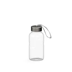 elasto elasto Trinkflasche Carve Pure, 500 ml, RENEW, Silber / transparent, – Produktbild 1 von 1