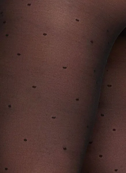 Swedish Stockings Swedish Stockings 40den Black - Strumpfhose - Doris Dots, Schwarz, – Produktbild 4 von 4