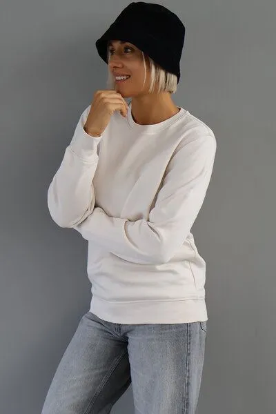 Kultgut Kultgut Biofair - Klassik Sweatshirtpullover / Nature Softly, Natur, – Produktbild 2 von 4