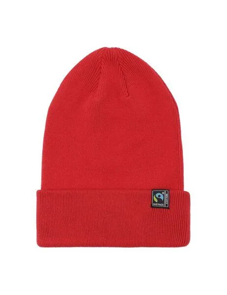 Neutral Neutral® Damen / Herren Mütze Classic Beanie Winter, Red, – Produktbild 2 von 4