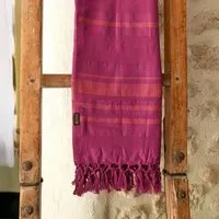 Karawan authentic Karawan authentic Fouta DHOTI GARDEN aus Bio-Baumwolle, 90 x 160 cm, Fuchsia, – Produktbild 1 von 1