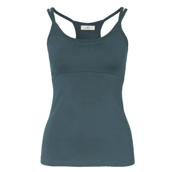 Jaya Jaya JANE UNI - Damen - Top für Yoga aus Biobaumwolle, Forest/grün, – Produktbild 4 von 4