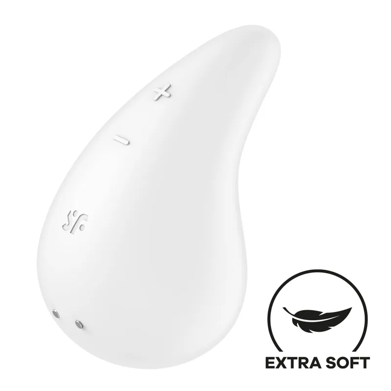 Satisfyer Satisfyer Dew Drop, 8 cm, Weiß, – Produktbild 1 von 1