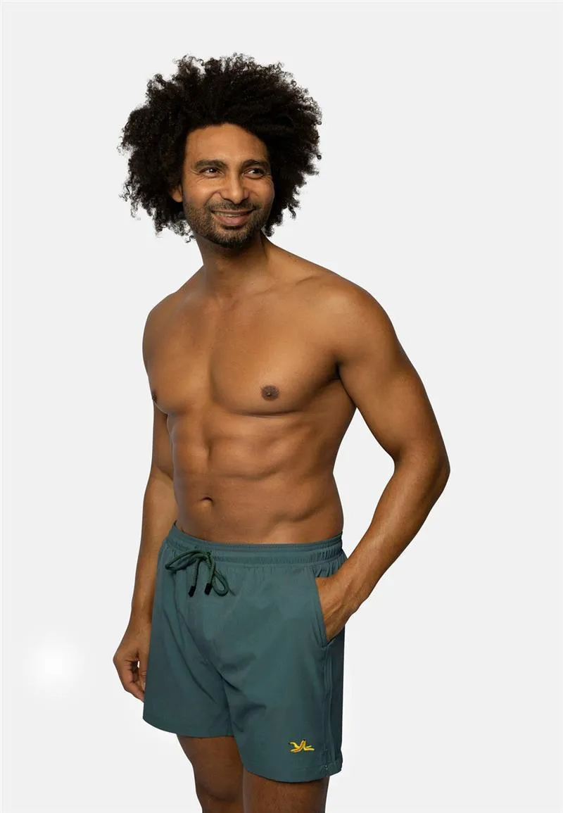 Narwal Narwal Badehose mit kleinem Motiv, Green (banana coco), – Produktbild 1 von 2
