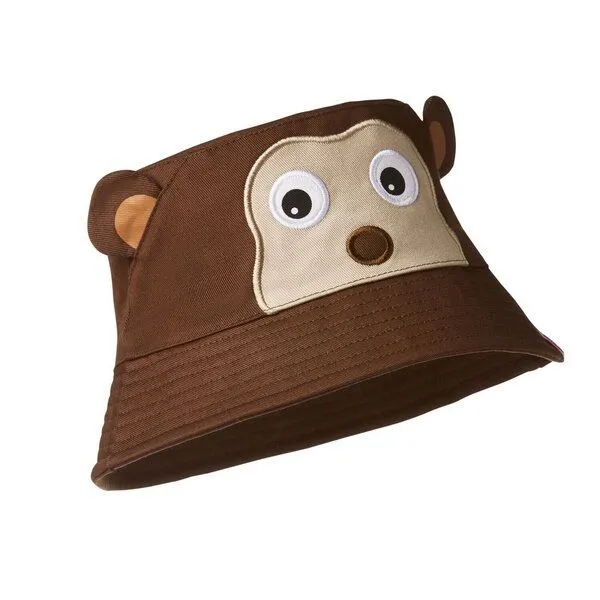 Affenzahn Affenzahn Kinder Sonnenhut Bio-Baumwolle, Affenzahn (braun), – Produktbild 1 von 2