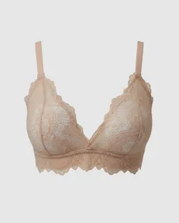 Understatement Understatement Damen vegan Bralette Lace Triangle Hellrosa – Produktbild 1 von 1