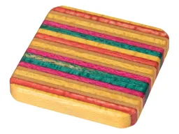 Magnet mit recycelten Skateboards 30 x 30 mm – Produktbild 1 von 1