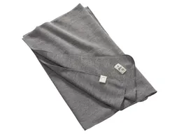 Lilano Lilano Babydecke Bio-Merinowolle Seide melange-grau Maße 80 x 90 cm – Produktbild 1 von 1
