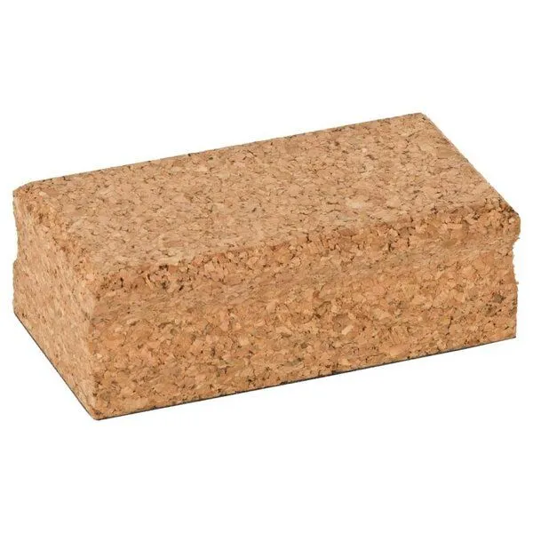 Kork-Deko Kork-Deko Kork-Schleifklotz mit Klett-Verschluss 120x40x60 mm – Produktbild 1 von 5