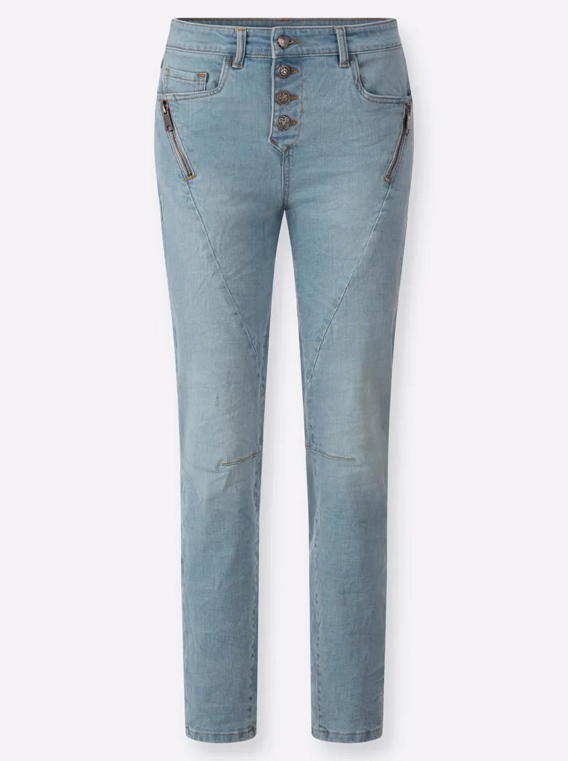 heine Jeans blue-bleached, Blue-bleached, – Produktbild 1 von 2