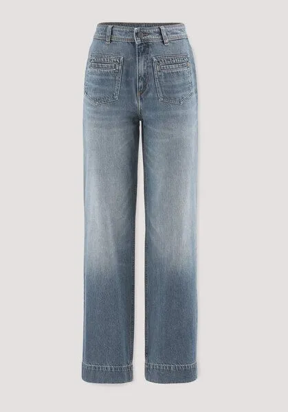hessnatur hessnatur Jeans GIERA Straight Relaxed aus reinem Bio-Denim, Blue, – Produktbild 3 von 3