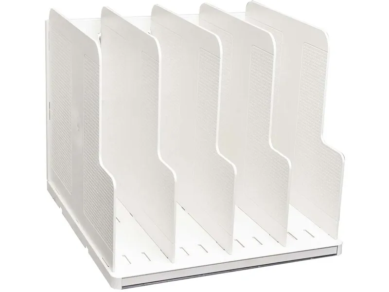 Exacompta Exacompta Sorter "MODULTOP AutentiK" mit 5 Trennplatten, für Formate bis DIN A4+, weiß – Produktbild 1 von 1