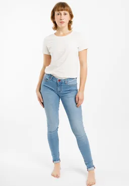 TORLAND TORLAND Damen vegan Skinny Jeans Rosa – Produktbild 1 von 1