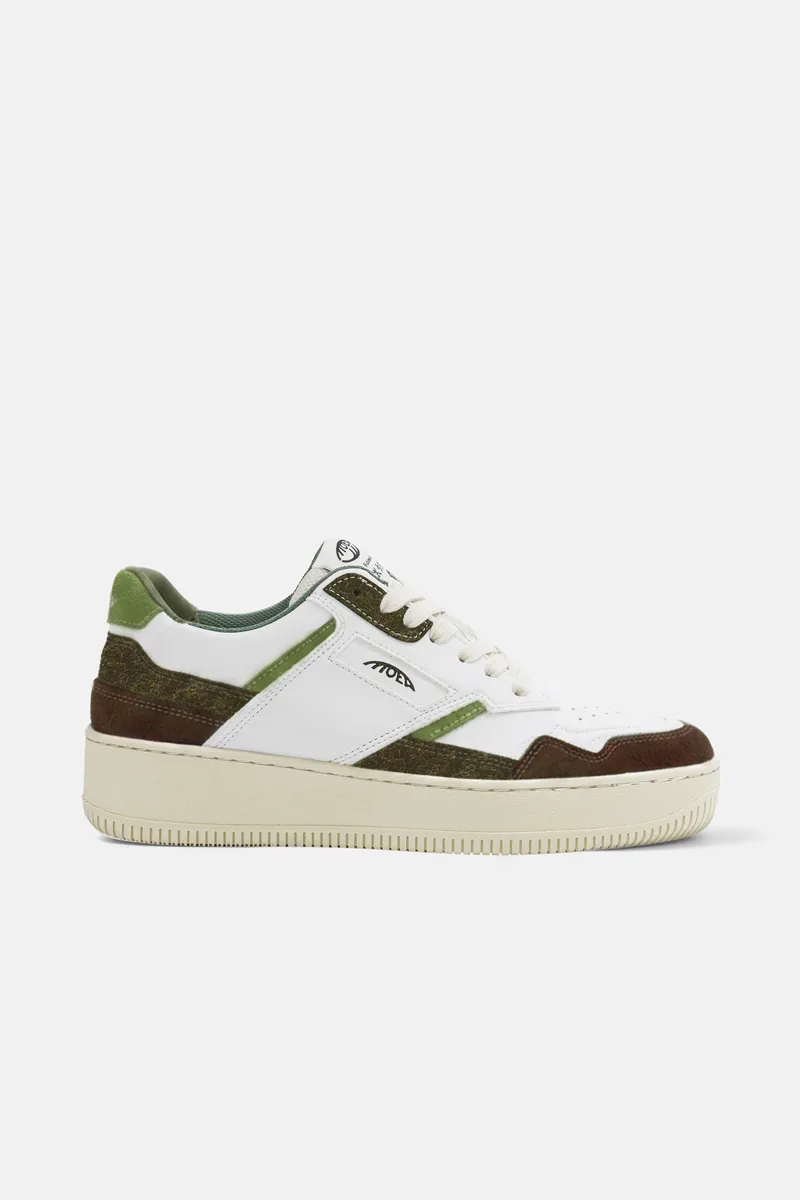MoEa MoEa Herren vegan Sneaker Origin Palm Grün Kombi, Grün, – Produktbild 2 von 2