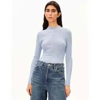 ARMEDANGELS ARMEDANGELS ALAANIA Damen Pullover Slim Fit aus Bio-Baumwolle, Crushed berry (pink), – Produktbild 3 von 5