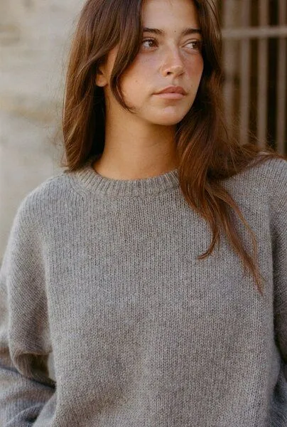 Nénés Nénés Pullover Pascale, Grau, – Produktbild 3 von 4