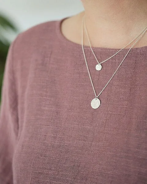 pikfine pikfine Lange Kette "Thora", Silber, – Produktbild 1 von 3