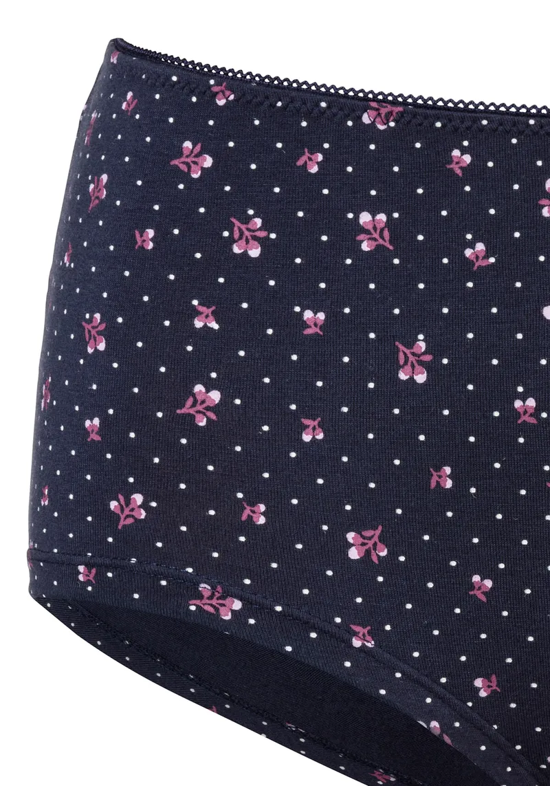 petite fleur by Lascana Hipster navy, berry, Navy, berry, – Produktbild 2 von 3