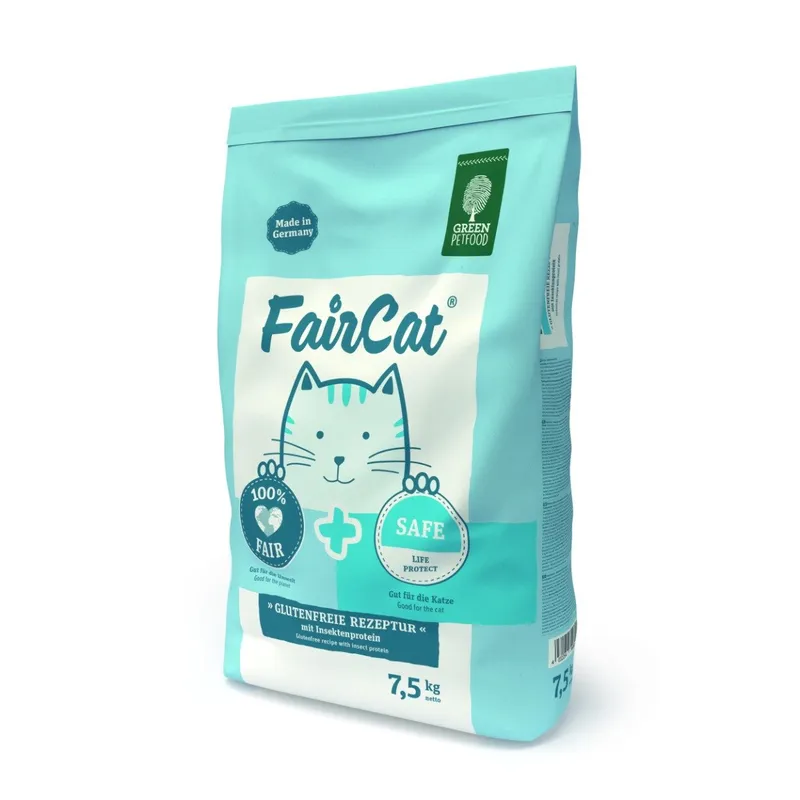 Green Petfood FairCat Safe 7,5 kg, Grün, – Produktbild 1 von 1