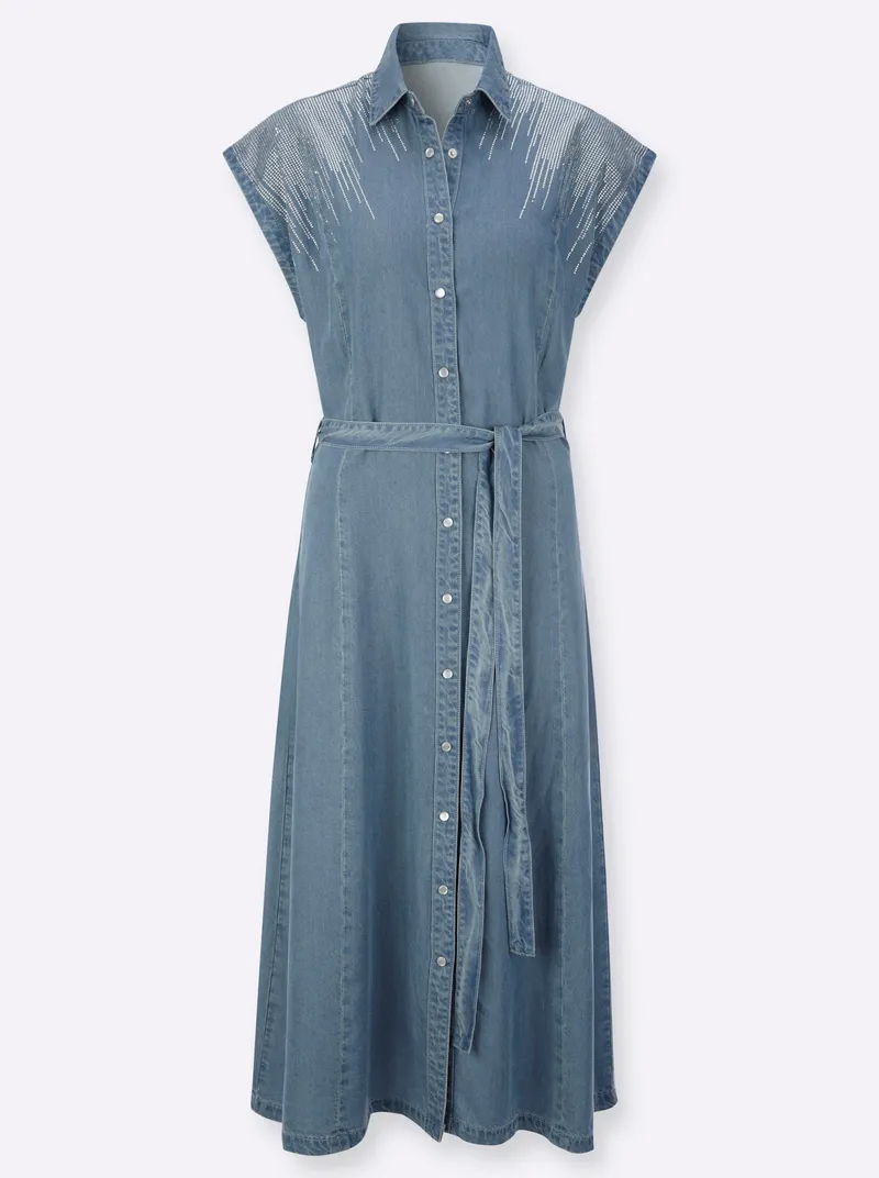Witt Jeanskleid, Blue-bleached, – Produktbild 1 von 2
