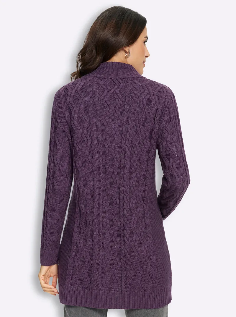 Witt Longstrickjacke, Traube, – Produktbild 2 von 2