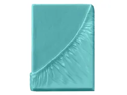 Spannbettlaken "Eco-Jersey-Interlock" aus Bio-Baumwolle 90-100 x 200 cm, bergsee – Produktbild 1 von 1