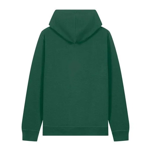YTWOO YTWOO Unisex Kapuzenpullover mit Seitentaschen aus Bio Baumwolle und recyceltem PET, Bottle green, – Produktbild 2 von 3