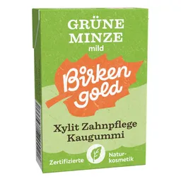 Birkengold Birkengold Minz-Kaugummi zur Zahnpflege – Produktbild 1 von 1