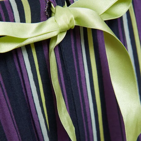 comazo comazo Lange Hose aus Mircromodal, Purple stripe, – Produktbild 3 von 4