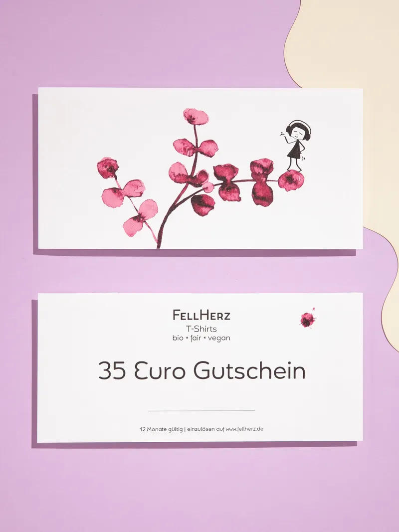 FellHerz Geschenk Gutschein 35 Euro – Produktbild 1 von 1