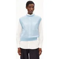 ARMEDANGELS ARMEDANGELS MOHAIR BLEND KNIT Damen Pullunder aus Mohair-Woll Mix, Blue glow, – Produktbild 1 von 1