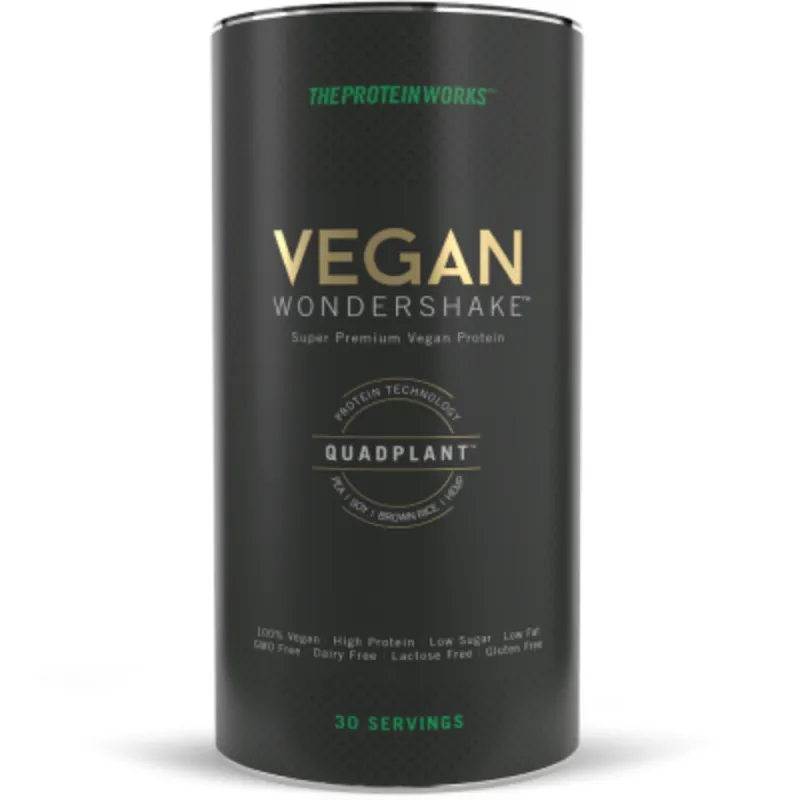 The Protein Works The Protein Works Vegan Wondershake 750 g doppelte Schokolade – Produktbild 1 von 1