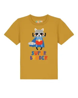 watabout.kids watabout.kids T-Shirt Kinder Waschbär Superbruder – Produktbild 1 von 1