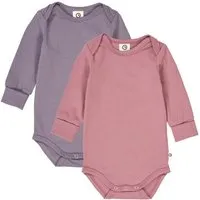 müsli müsli Langarmbody 2er-Pack, Nostalgia rose/ lilac fog, – Produktbild 1 von 1