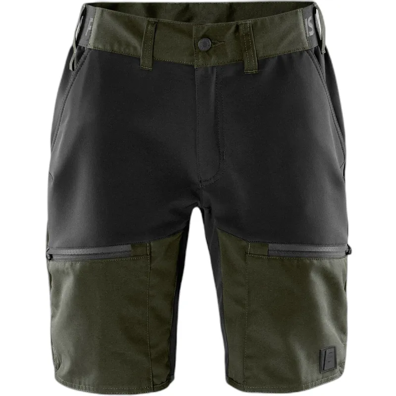 Fristads Kurze Stretch-Shorts Fristads, Grün, – Produktbild 1 von 2