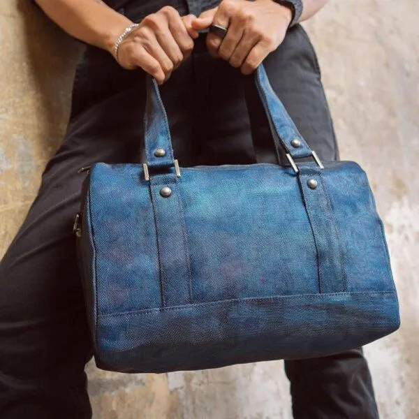 Smateria Smateria Handtasche Carry-On, Nachtblau (blau), – Produktbild 3 von 4