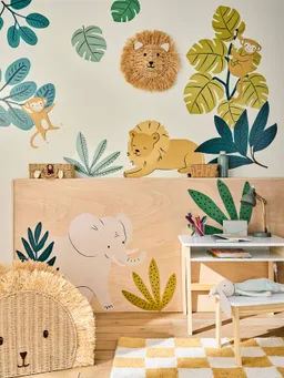 Vertbaudet Kinderzimmer XXL-Wandsticker NEW JUNGLE – Produktbild 1 von 1