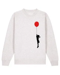 watapparel watapparel Sweatshirt Unisex Mädchen mit Luftballon – Produktbild 1 von 1