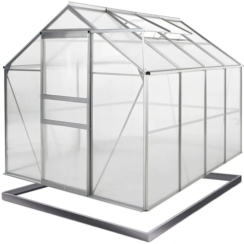 Casaria® Casaria Deuba Gewächshaus mit Fundament Set – Produktbild 1 von 1