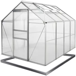 Casaria® Casaria Deuba Gewächshaus mit Fundament Set – Produktbild 1 von 1