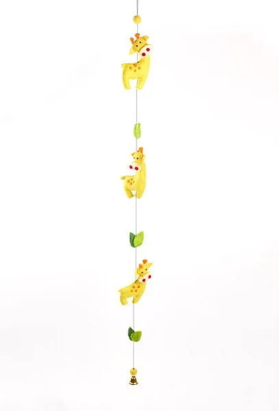 short'n'pietz short'n'pietz Langes Mobile mit Giraffen, handgefilzt – Produktbild 1 von 3