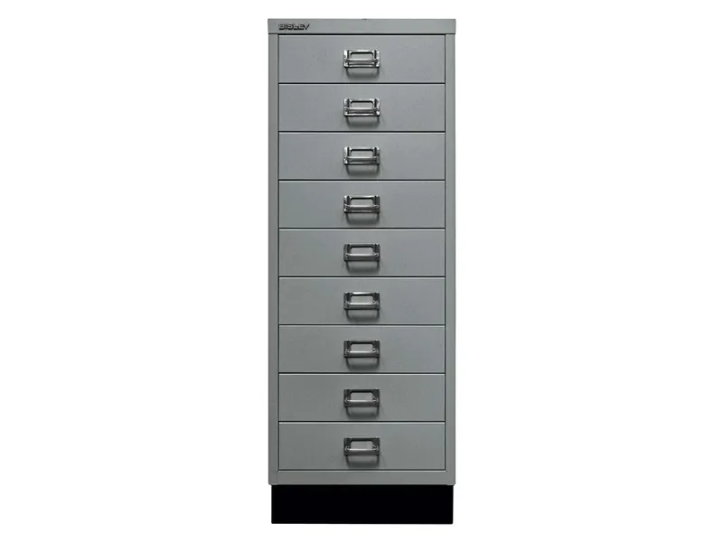 Bisley Bisley Schubladenschrank "MultiDrawer" DIN A3 mit 9 Schubladen silber – Produktbild 1 von 1