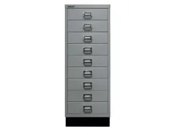 Bisley Bisley Schubladenschrank "MultiDrawer" DIN A3 mit 9 Schubladen silber – Produktbild 1 von 1
